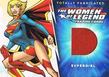2013 Cryptozoic DC Comics: The Women of Legend - Totally Fabricated #TF-03 Supergirl Front