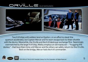2019 Rittenhouse The Orville Season One #5 Old Wounds Back