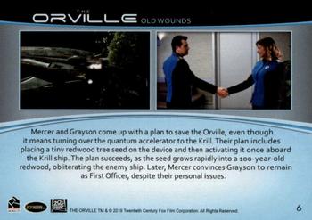 2019 Rittenhouse The Orville Season One #6 Old Wounds Back