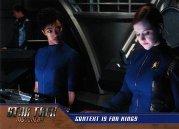2019 Rittenhouse Star Trek Discovery Season One #15 Context is for Kings Front