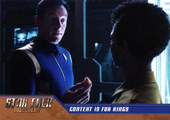 2019 Rittenhouse Star Trek Discovery Season One #18 Context is for Kings Front