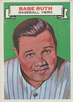 1968 Topps Who Am I? (No Disguise) #12 Babe Ruth Front