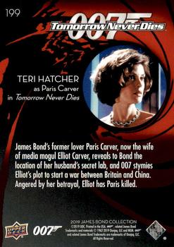 2019 Upper Deck James Bond Collection #199 Paris Carver Back