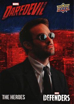 2018 Upper Deck Marvel's The Defenders - The Heroes Daredevil #TH-DD11 One Sinful Life Front