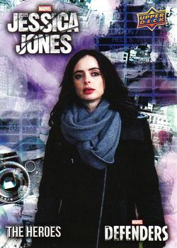 2018 Upper Deck Marvel's The Defenders - The Heroes Jessica Jones #TH-JJ1 Hope Front