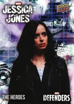 2018 Upper Deck Marvel's The Defenders - The Heroes Jessica Jones #TH-JJ5 Simpson Front