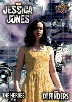 2018 Upper Deck Marvel's The Defenders - The Heroes Jessica Jones #TH-JJ9 Opportunity Front