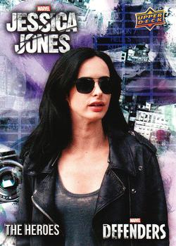 2018 Upper Deck Marvel's The Defenders - The Heroes Jessica Jones #TH-JJ13 Killgrave Front