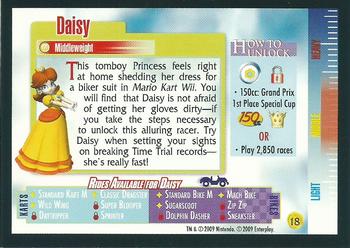 2009 Enterplay Mario Kart Wii #18 Daisy Back