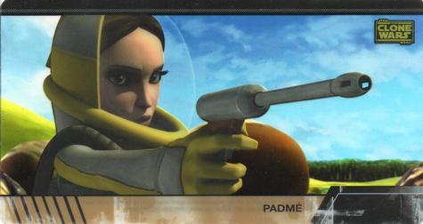 2009 Topps Widevision Star Wars: The Clone Wars - Animation Cels #5 Padmé Front