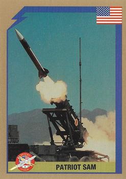 1991 America's Major Players Desert Storm Weapon Profiles #7 Patriot SAM Front