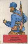 1949 Topps Flags of All Nations - Soldiers of the World (R714-7) #NNO Iran Back