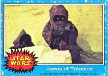 1977 Allen's and Regina Star Wars #16 Jawas of Tatooine Front