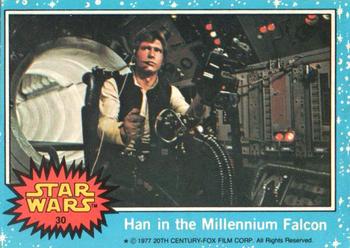 1977 Allen's and Regina Star Wars #30 Han in the Millennium Falcon Front