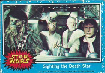 1977 Allen's and Regina Star Wars #31 Sighting the Death Star Front