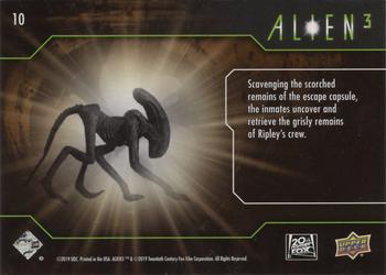 2021 Upper Deck Alien 3 #10 Ripley's Crew Back
