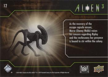 2021 Upper Deck Alien 3 #12 Morse Back