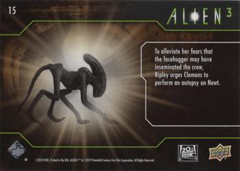 2021 Upper Deck Alien 3 #15 Newt Back