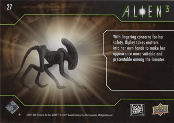 2021 Upper Deck Alien 3 #27 Castaway Planet Back