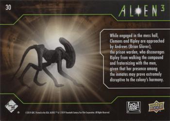 2021 Upper Deck Alien 3 #30 Andrews Back