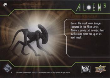 2021 Upper Deck Alien 3 #49 Paralyzed Back