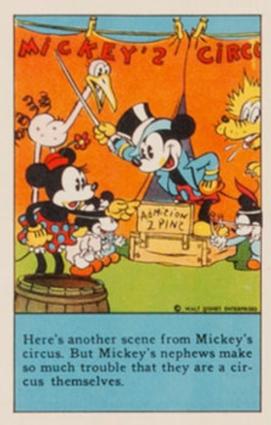 1936 The Adventures of Mickey Mouse (D52) - Kuss's Bread #NNO Here's Another Scene From... Front