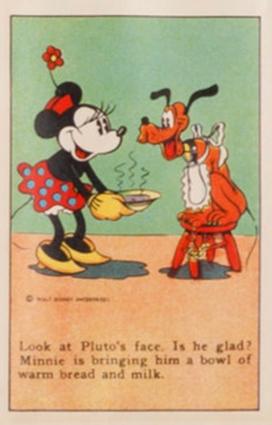 1936 The Adventures of Mickey Mouse (D52) - Kuss's Bread #NNO Look At Pluto's Face! Front