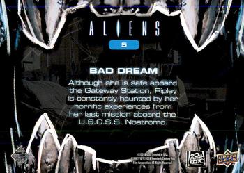 2018 Upper Deck Aliens #5 Bad Dream Back