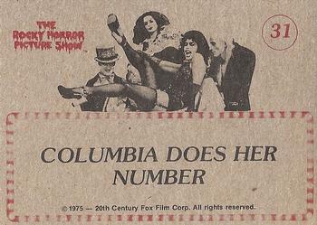 1980 FTCC Rocky Horror Picture Show #31 Columbia Does Her Number Back