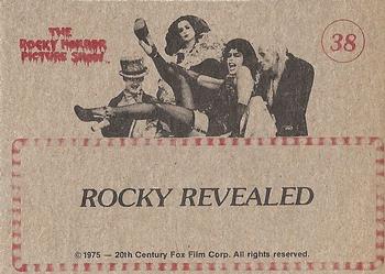 1980 FTCC Rocky Horror Picture Show #38 Rocky Revealed Back