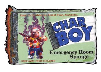 2019 Topps Garbage Pail Kids We Hate the '90s - Wacky Pails #4 Char Boy Emergency Room Sponge Front