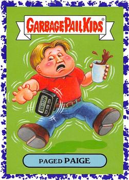 2019 Topps Garbage Pail Kids We Hate the '90s - Jelly #1a Paged Paige Front