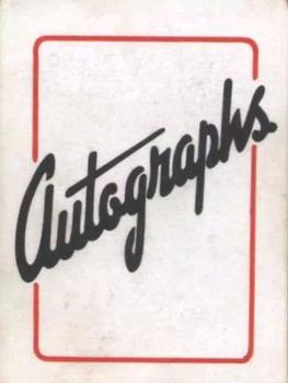 1945 Leister Autographs Card Game #4A Bing Crosby Back
