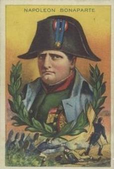1911 American Tobacco Company Heroes of History / Men of History (T68) - Pan Handle Scrap #NNO Napoleon Bonaparte Front