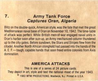 1983 WTW America Attacks #7 Army Tank Force Captures Oran, Algeria Back