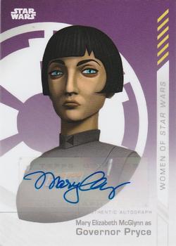 2019 Topps On Demand Set 3: Women of Star Wars - Autograph #11 Mary Elizabeth McGlynn Front