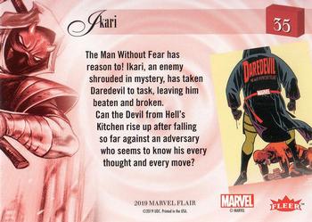 2019 Flair Marvel #35 Ikari Back