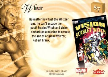 2019 Flair Marvel #87 Whizzer Back