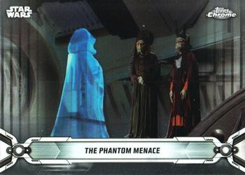 2019 Topps Chrome Star Wars Legacy #3 The Phantom Menace Front