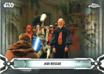 2019 Topps Chrome Star Wars Legacy #7 Jedi Rescue Front