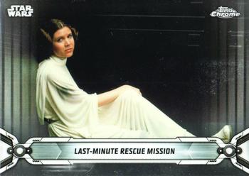 2019 Topps Chrome Star Wars Legacy #90 Last-Minute Rescue Mission Front