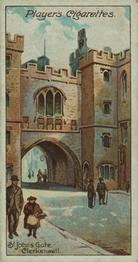 1909 Player's Celebrated Gateways #4 St. John's Gate, Clerkenwell Front