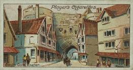 1909 Player's Celebrated Gateways #8 South Gate, Exeter Front