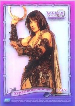 1999 Topps Xena Warrior Princess Series 3 - Incarnations #2 Xena Front