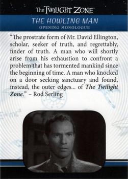 2019 Rittenhouse The Twilight Zone Rod Serling Edition #41 The Howling Man Front