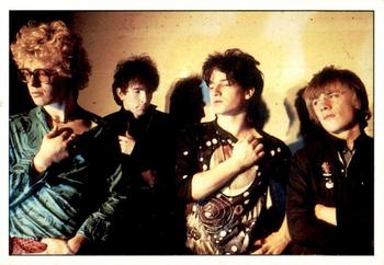 1986 Panini Smash Hits Stickers #65 U2 Front