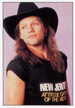 1989 Panini Smash Hits Sticker Collection #12 Jon Bon Jovi Front
