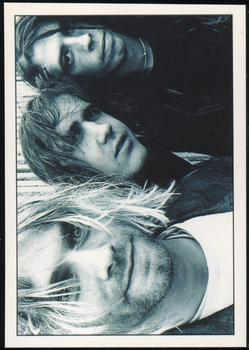 1995 Panini Smash Hits Stickers #94 Nirvana Front