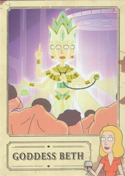 2019 Cryptozoic Rick and Morty Season 2 - Beth Knows Best #BKB09 Goddess Beth Front