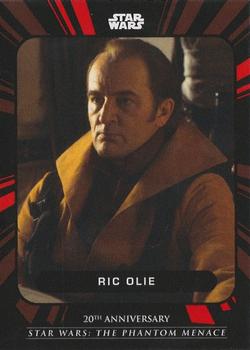 2019 Topps On Demand Set 6: Star Wars: The Phantom Menace 20th Anniversary #25 Ric Olie Front